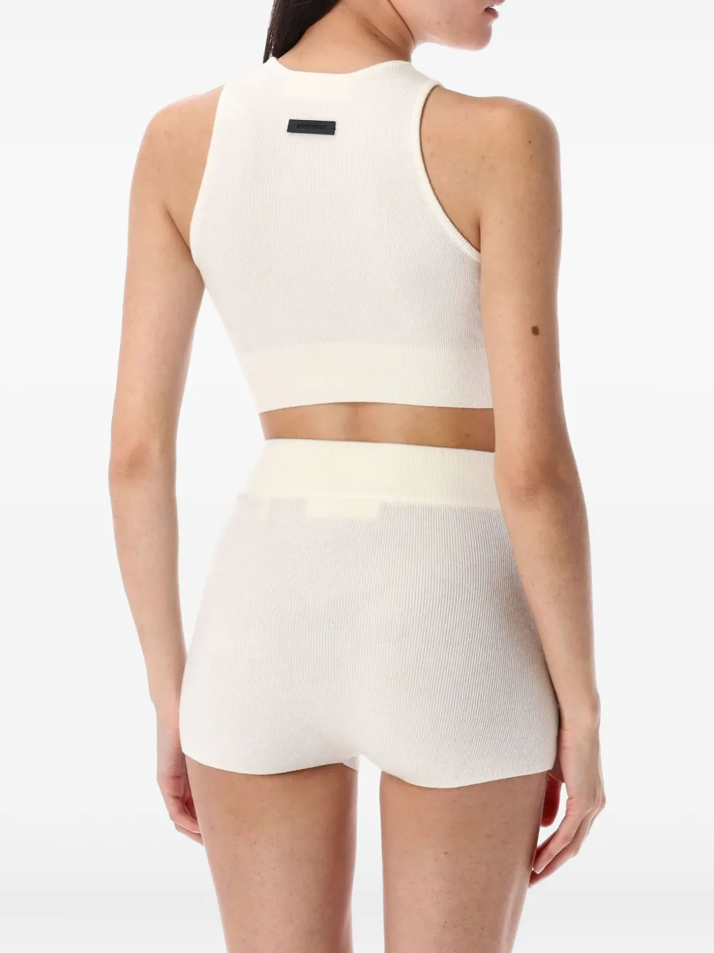 FEAR OF GOD ESSENTIALS top tejido de canalé con cuello redondo | Chalecos y camisetas | Image 2