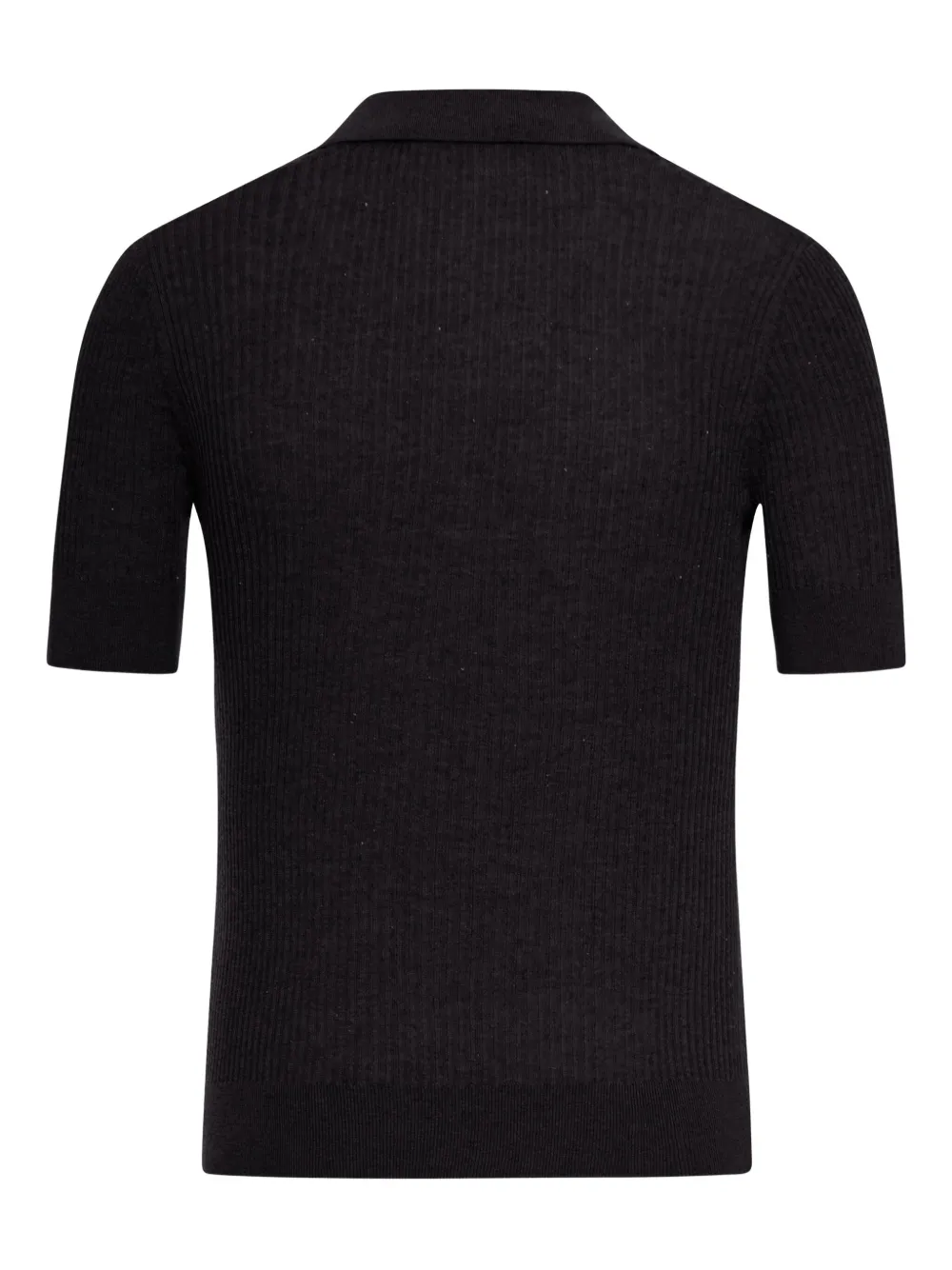 Max Mara ribbed T-shirt Zwart