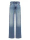 Haikure logo-patch jeans - Blue
