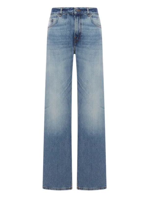 Haikure logo-patch jeans