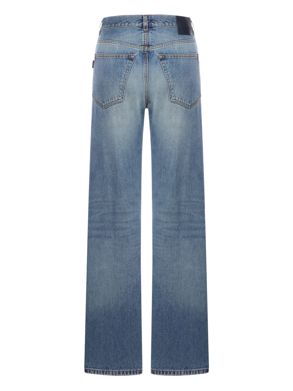 Haikure logo-patch jeans Blauw