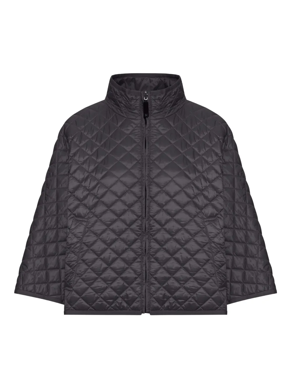 Max Mara Dolphin quilted high-neck jacket Zwart
