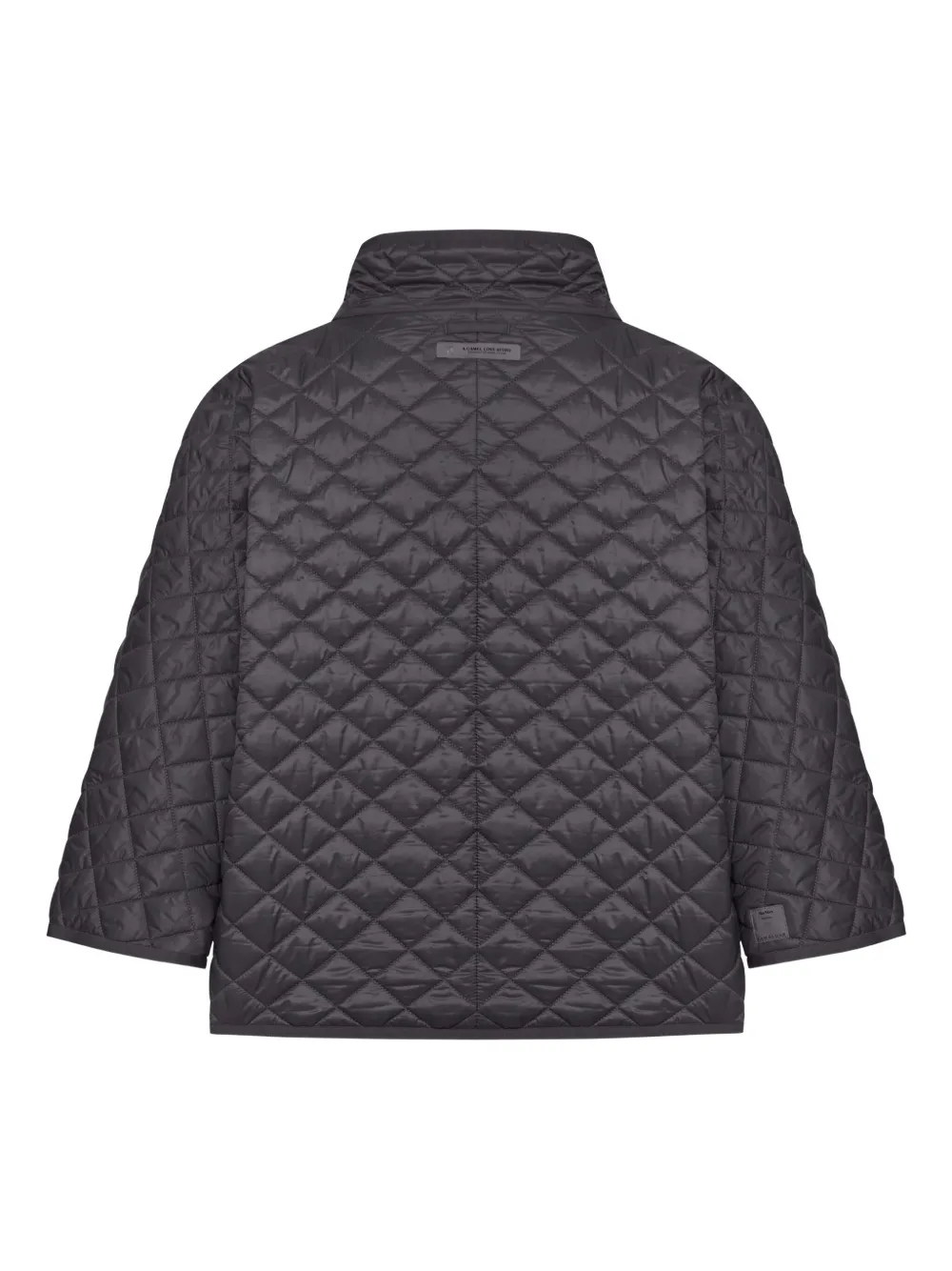 Max Mara Dolphin gewatteerd jack met hoge hals Zwart