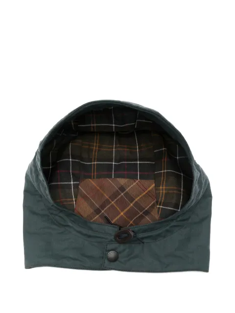 CHIARA D'ESTE tartan-detail hat