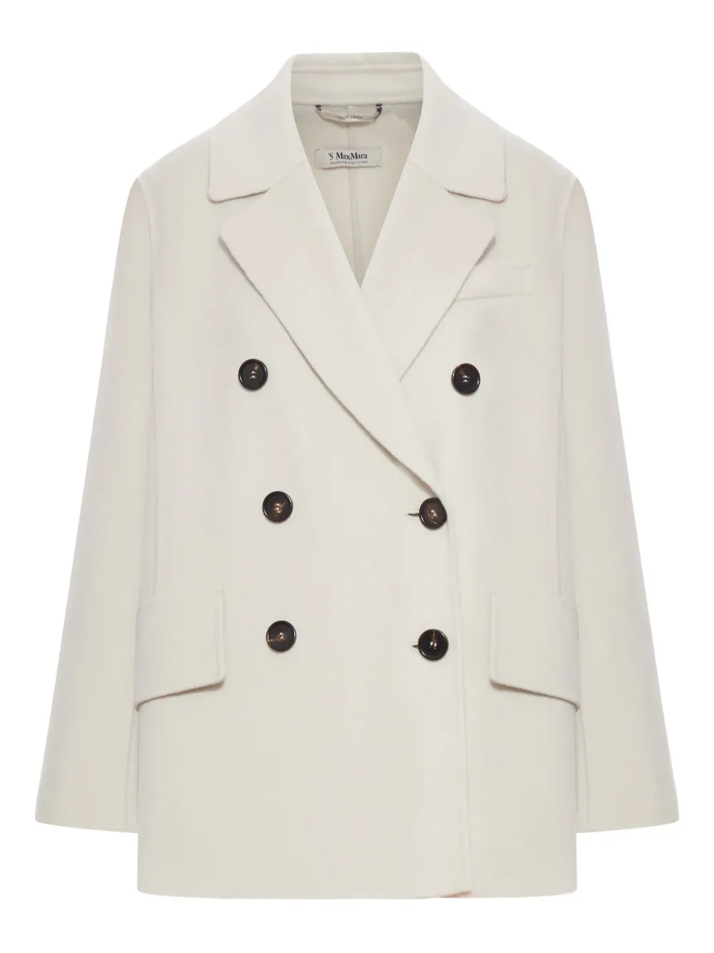 'S Max Mara double-breasted wool jacket | White | Image 1