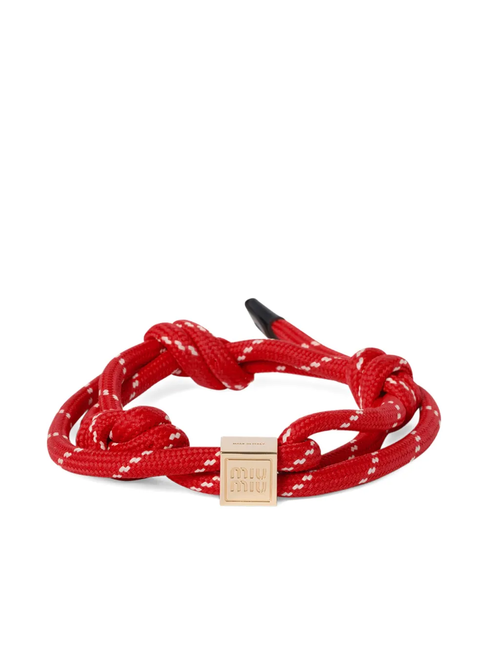Miu Miu rope bracelet | Gold | Image 1