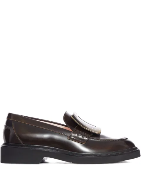 Roger Vivier Viv buckle platform loafers