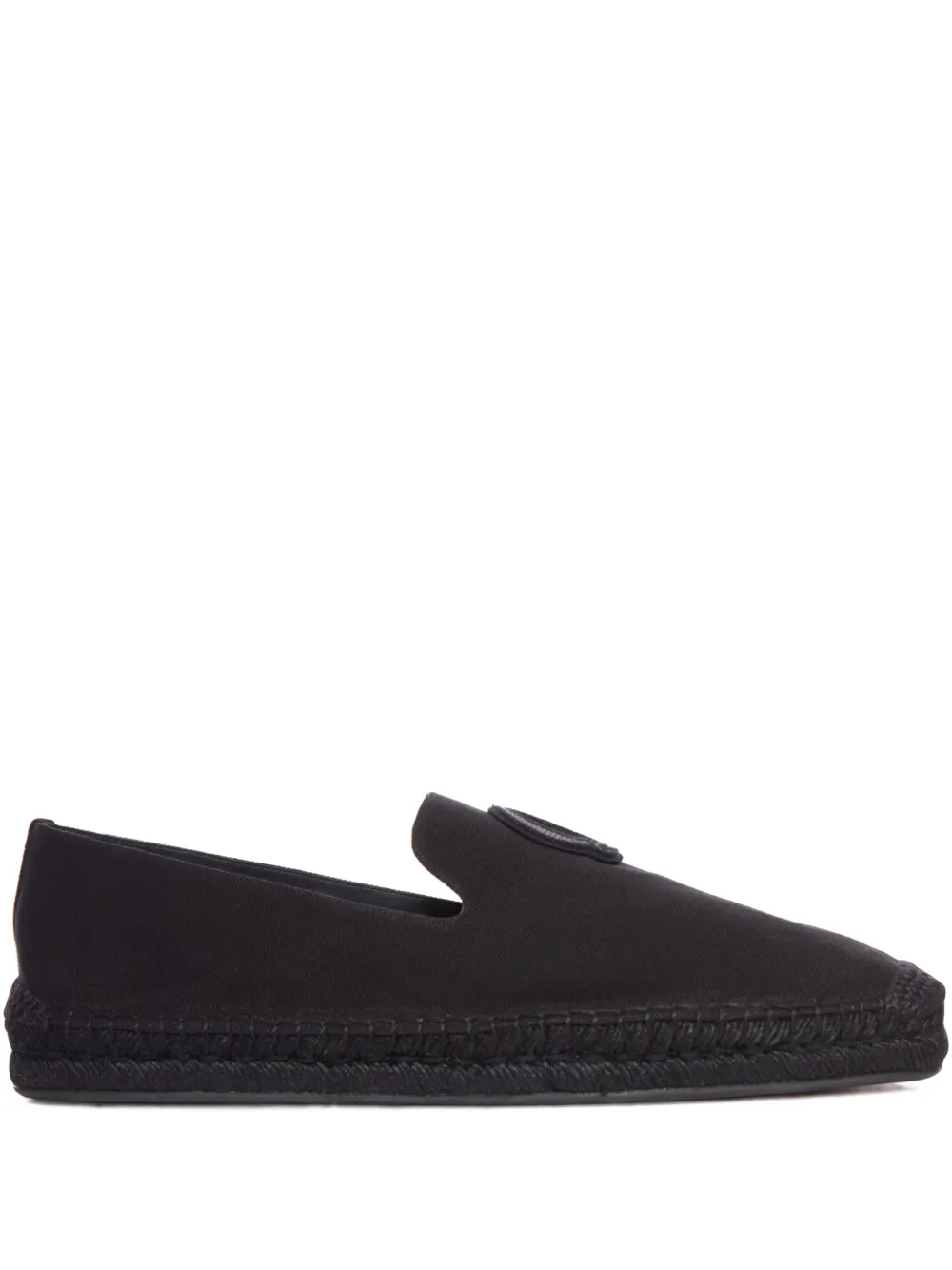 Christian Louboutin Nanou logo-patch sneakers | 黑色 | Image 1