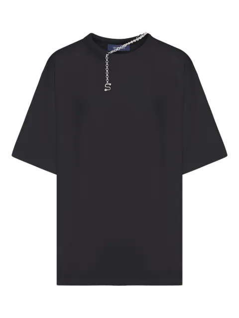 Sportmax chain-detail cotton T-shirt
