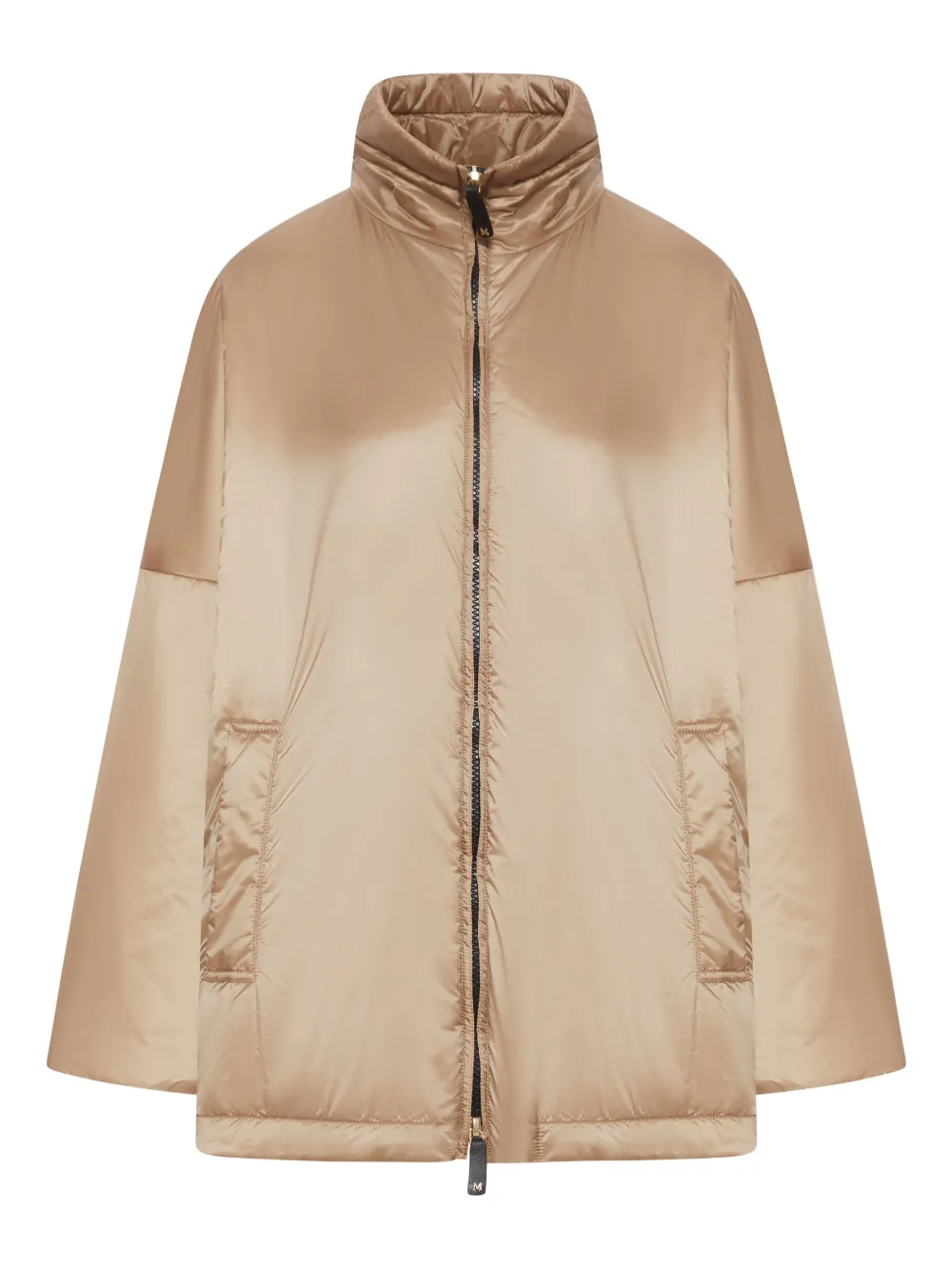Max Mara high-neck zip-fastening jacket | Neutrals | Image 1