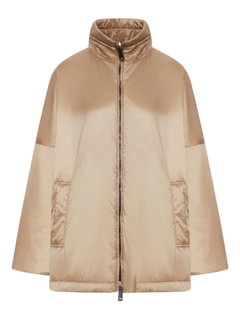 Max Mara high-neck zip-fastening jacket
