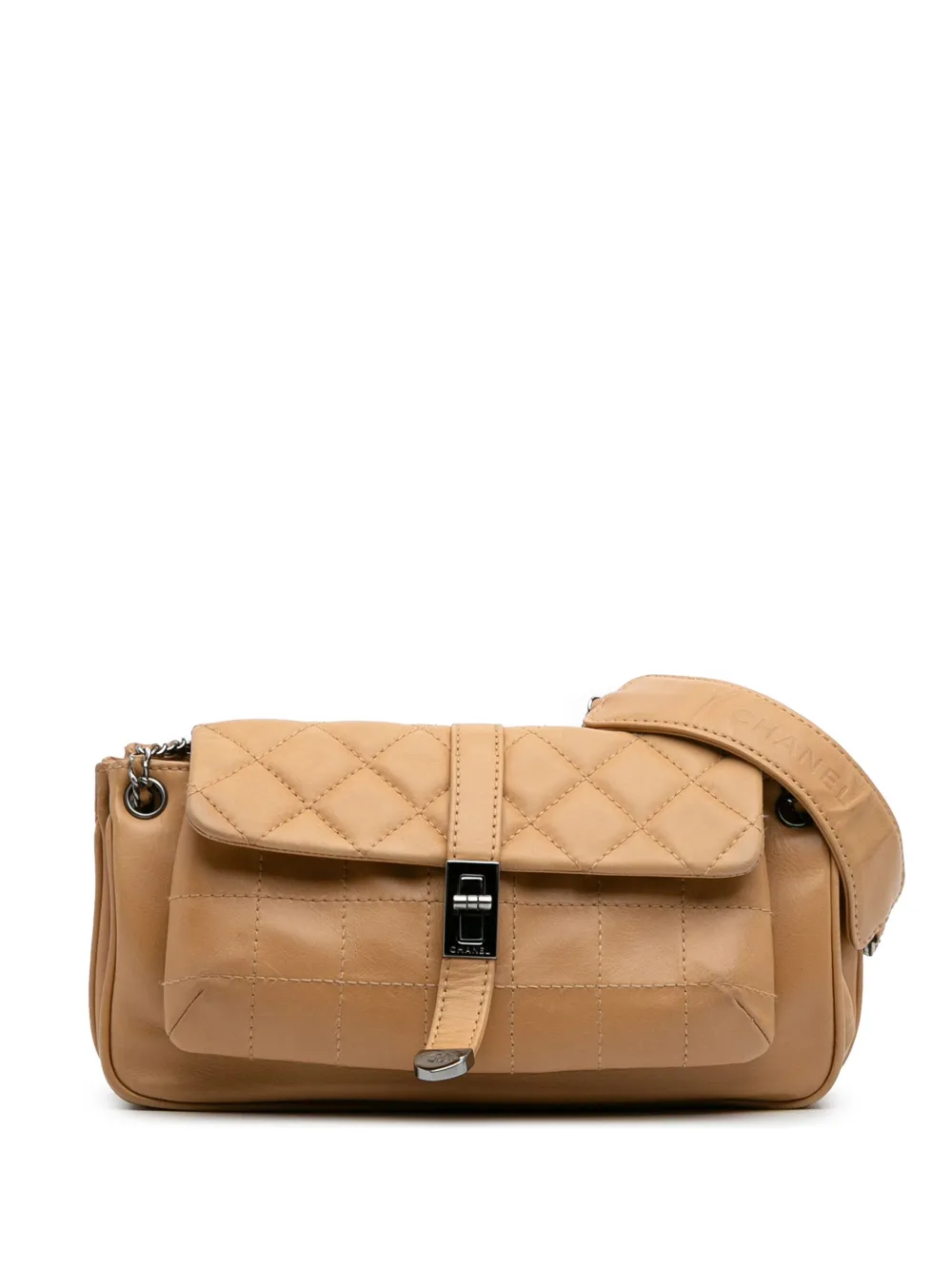 CHANEL Pre-Owned 2003-2004 Quilted Lambskin Mademoiselle Lock CHANEL Pre-Owned 2003-2004 Quilted Lambskin Mademoiselle Lock