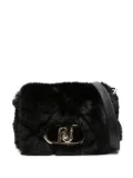 LIU JO shearling crossbody bag - Black