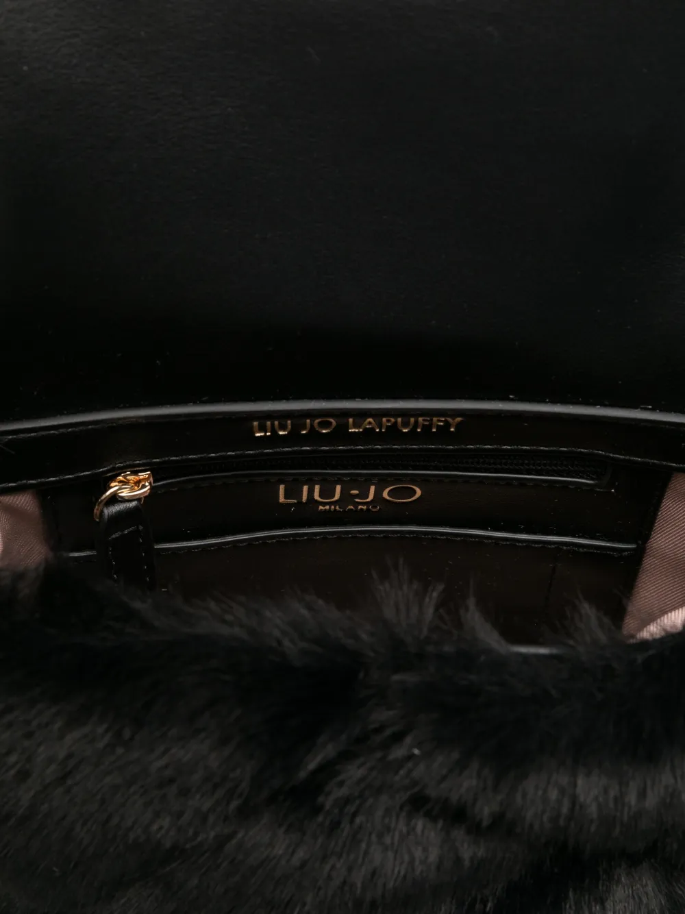 LIU JO Lammy crossbodytas Zwart