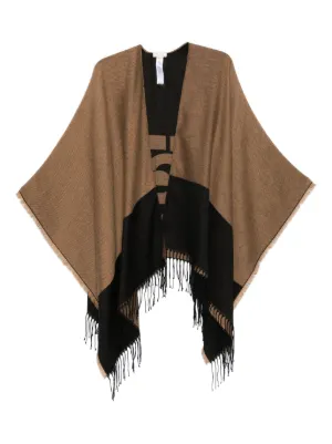 ポンチョ・ケープ LIU JO Woman Cape Beige WA5330T6867 M9550 Poncho Women | Liu Jo