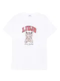 LIU JO cat-print T-shirt - White