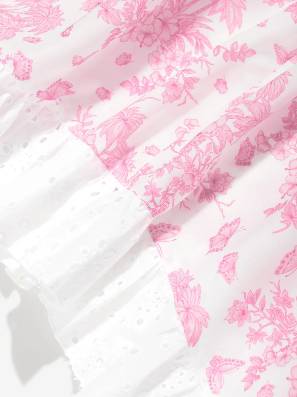 SELINIACTION KIDS Jurk met bloemenprint Roze
