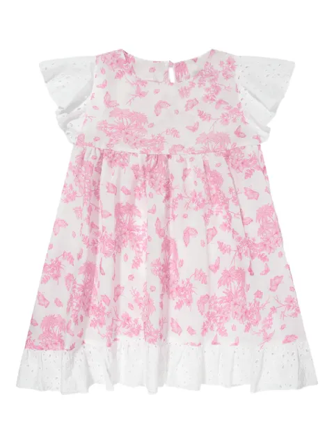 SELINIACTION KIDS floral-print dress