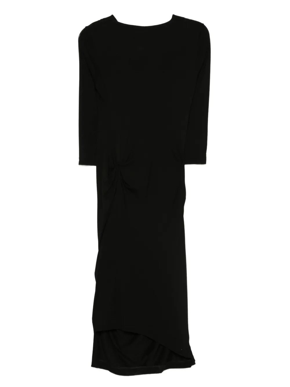 Vivienne Westwood Pre-Owned 2014 gedrapeerde asymmetrische jurk - Zwart