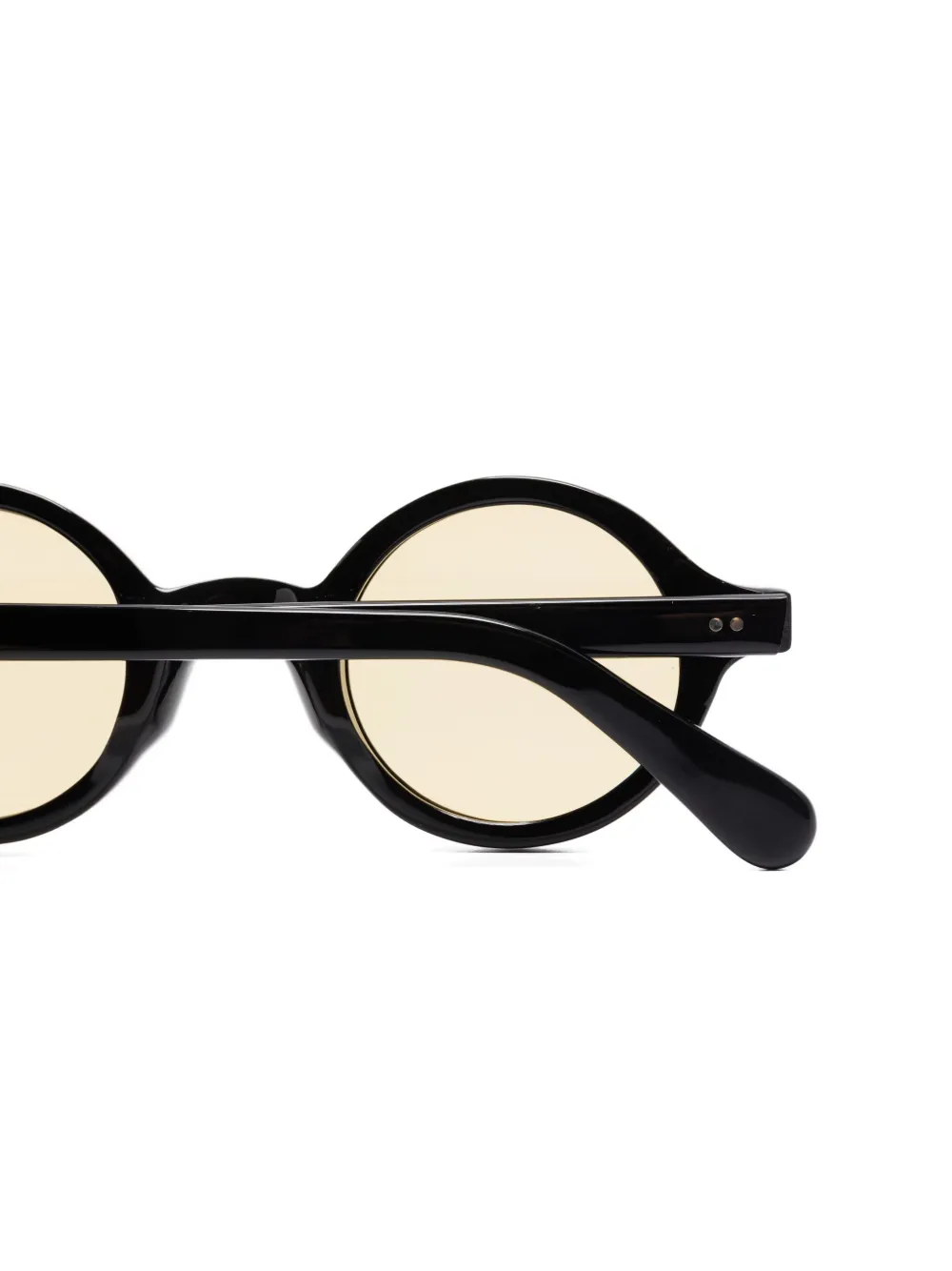 Family Affair round-frame sunglasses Zwart