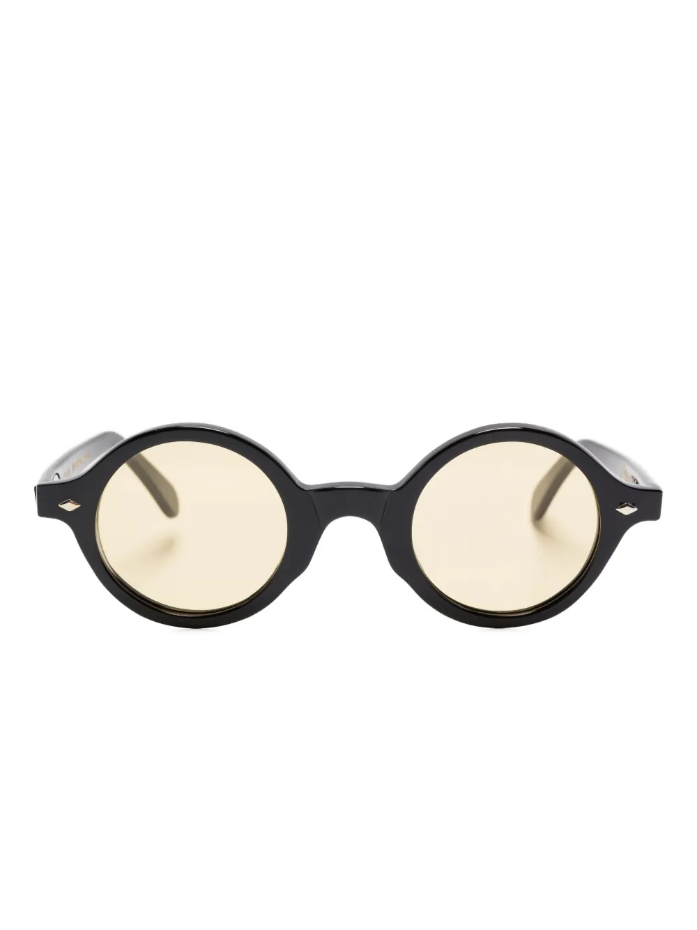 Family Affair round-frame sunglasses Zwart