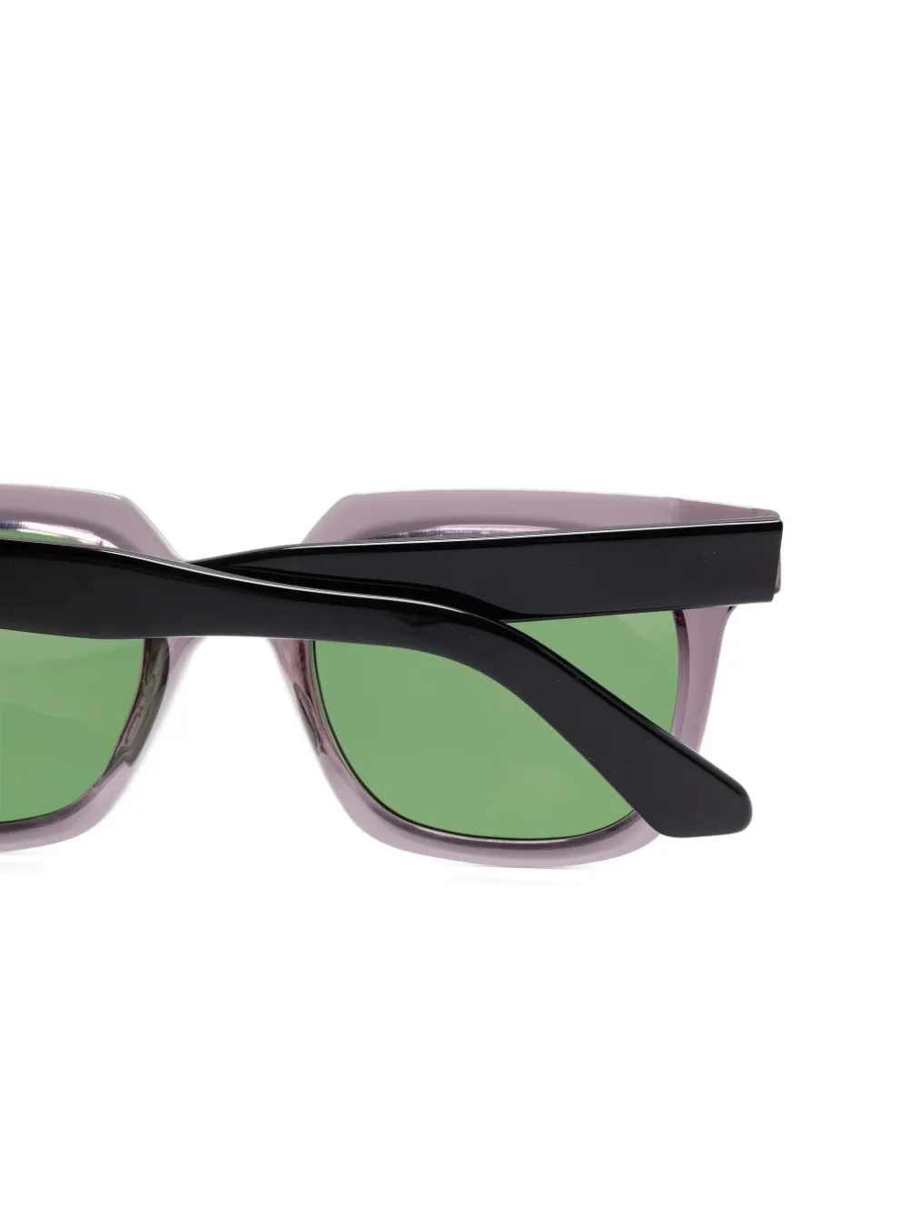 Family Affair Bowie square-frame sunglasses Zwart
