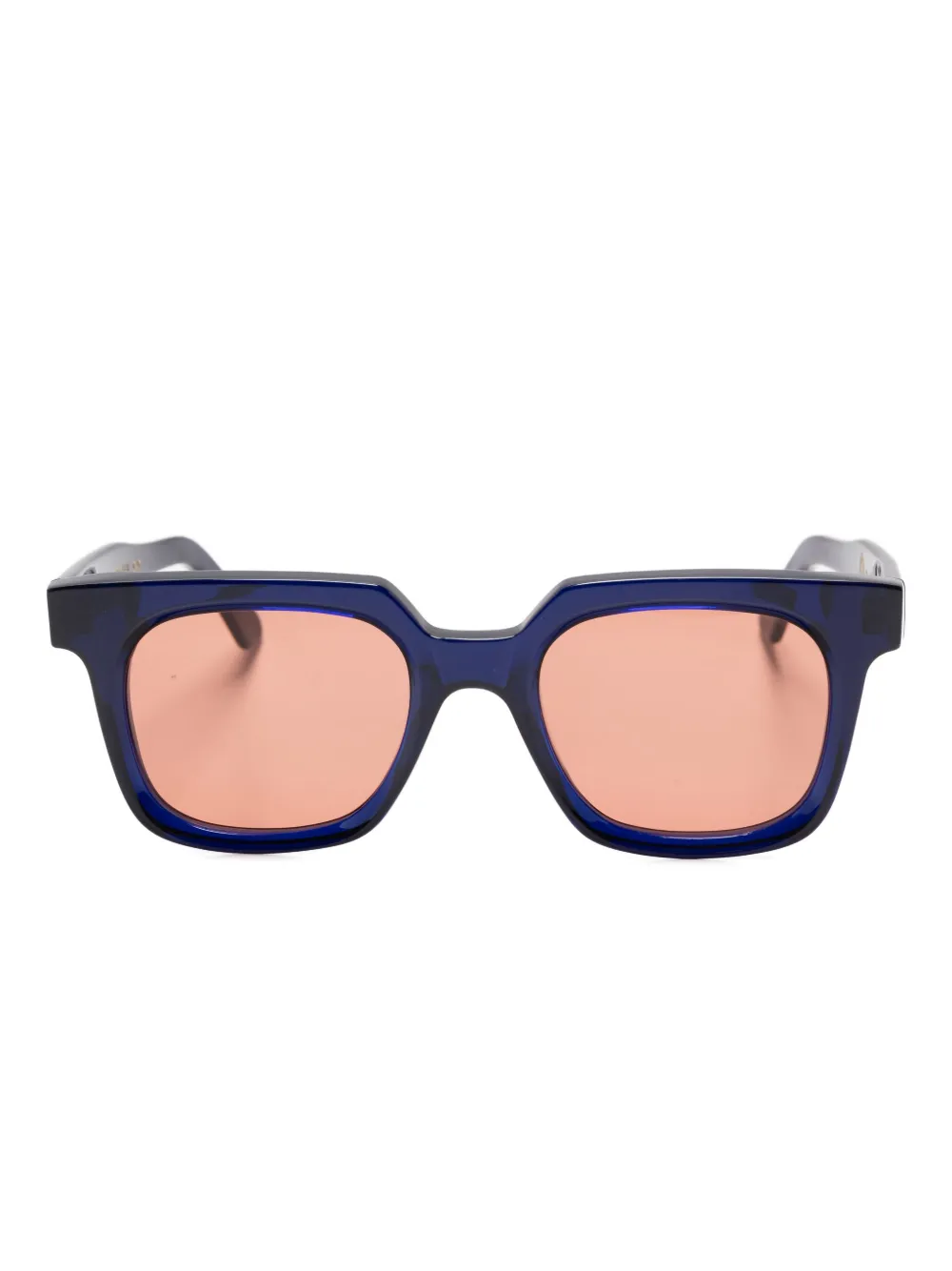 Family Affair Bowie Abyss square-frame sunglasses Blauw
