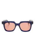 Family Affair Bowie Abyss square-frame sunglasses - Blue