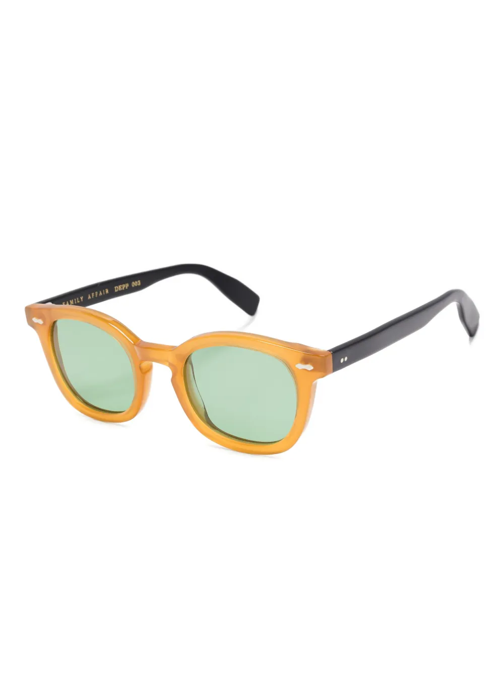 Family Affair Deep round-frame sunglasses Bruin