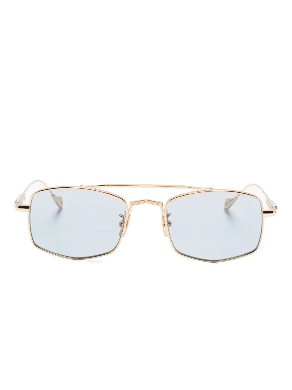 Cutler & Gross x TGF Bowie rectangle sunglasses Goud