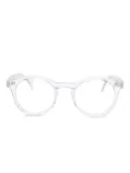 Family Affair Danny round-frame glasses - White