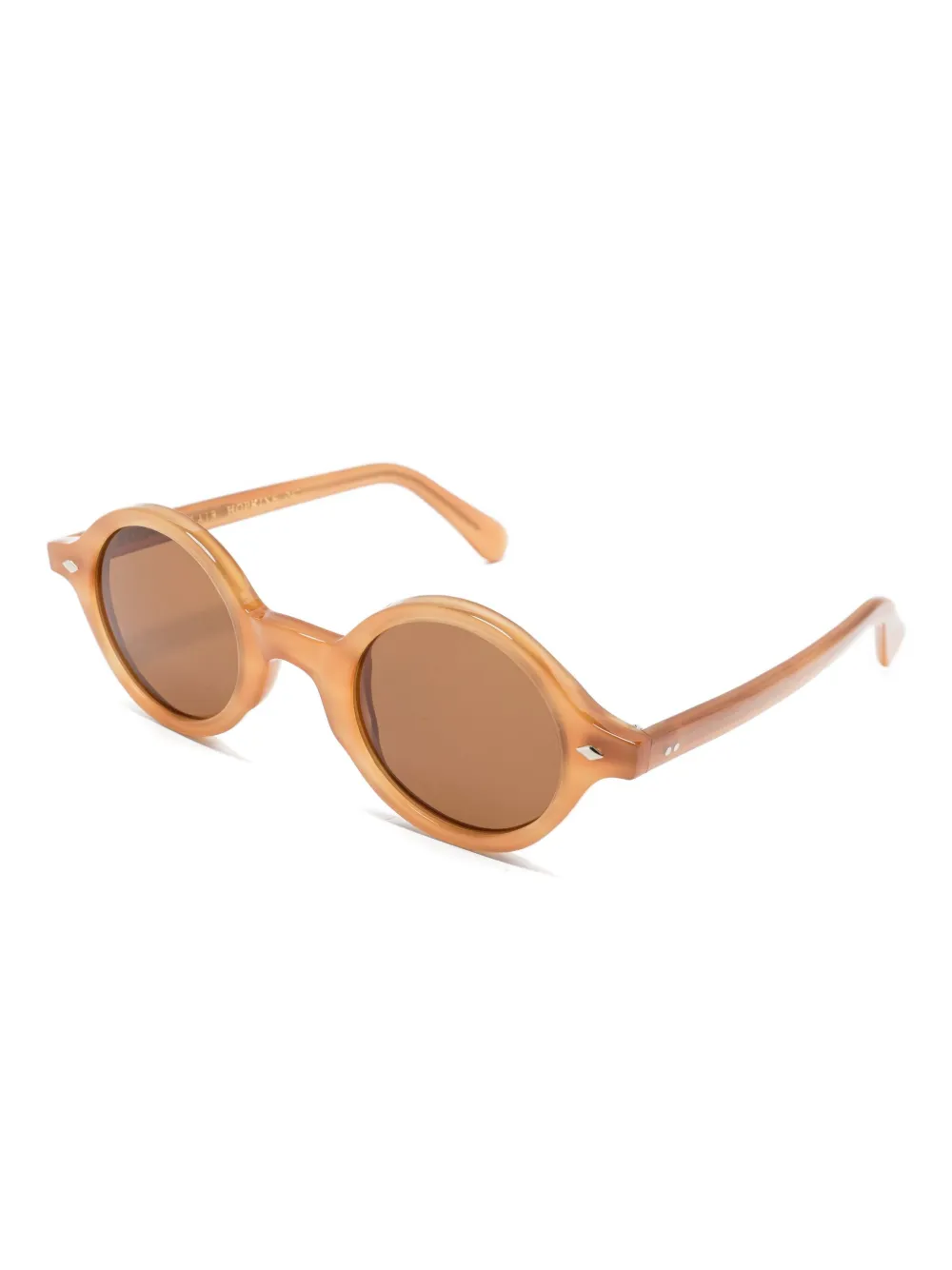 Family Affair round-frame sunglasses - Oranje