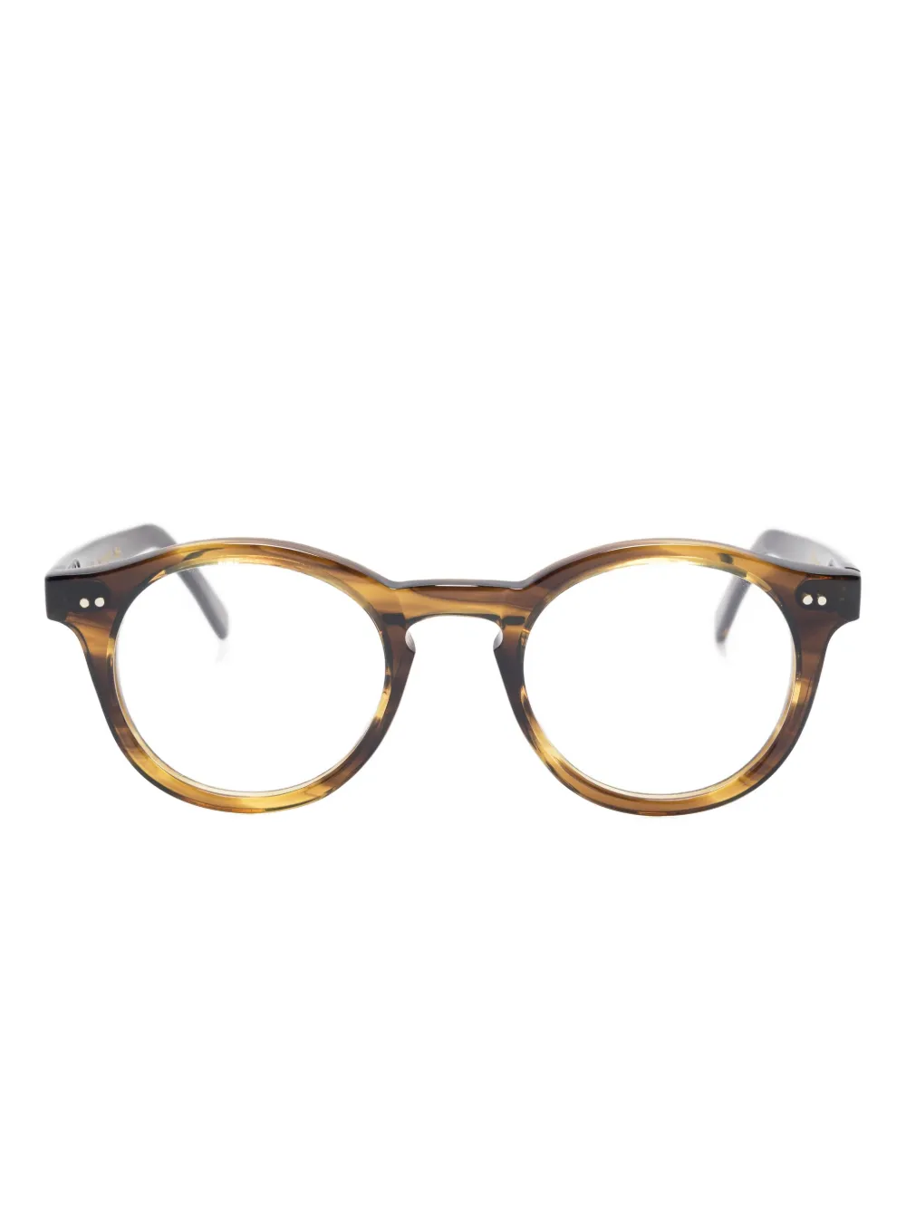 Family Affair round-frame glasses - Verde