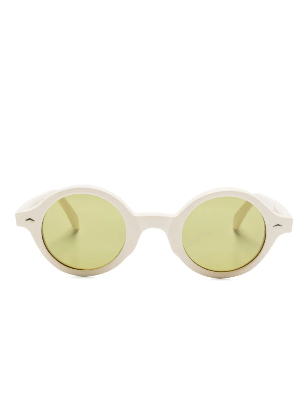 Family Affair Hopkins round-frame sunglasses - Toni neutri