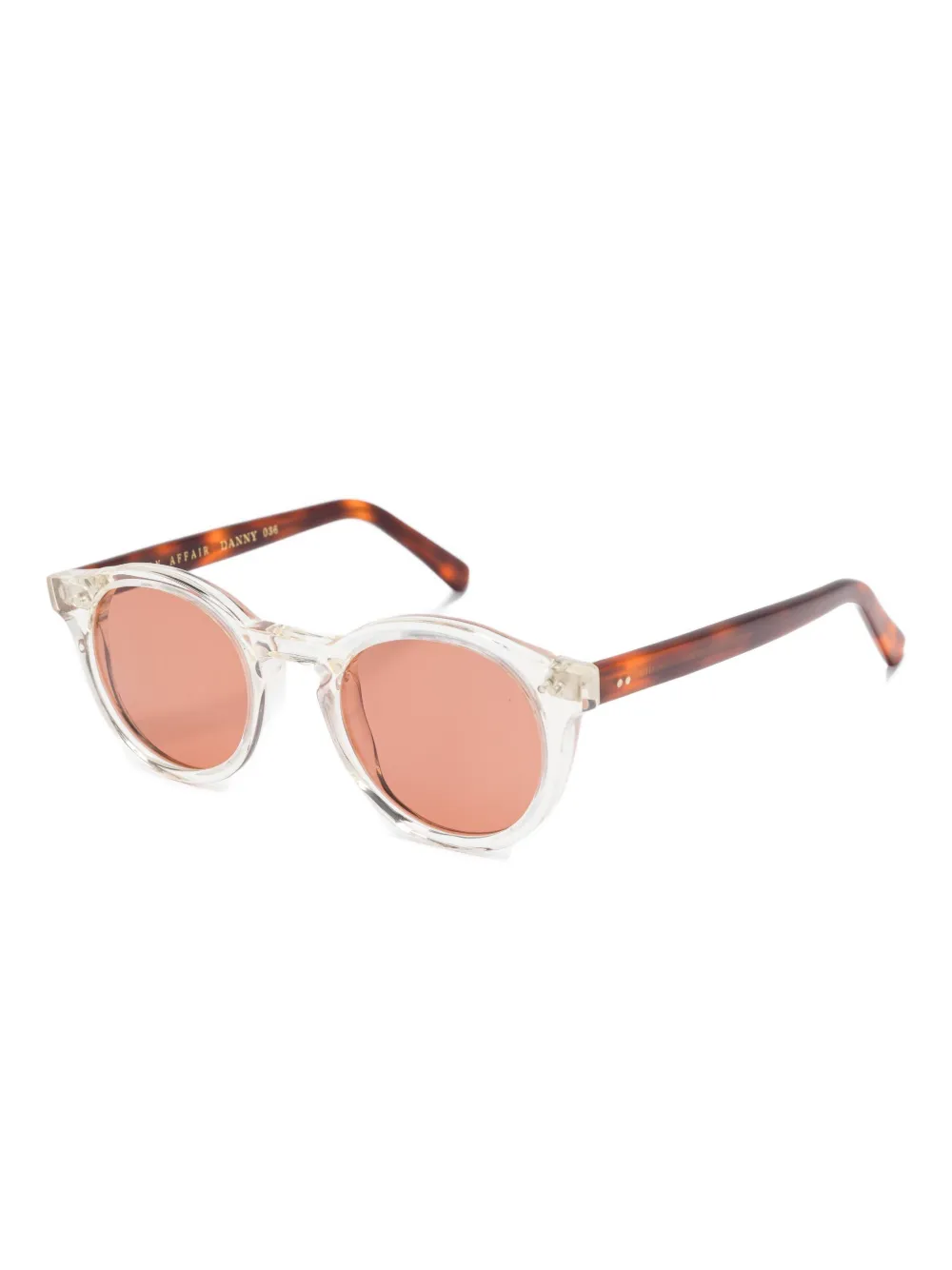 Family Affair Danny Tortora round-frame sunglasses Wit