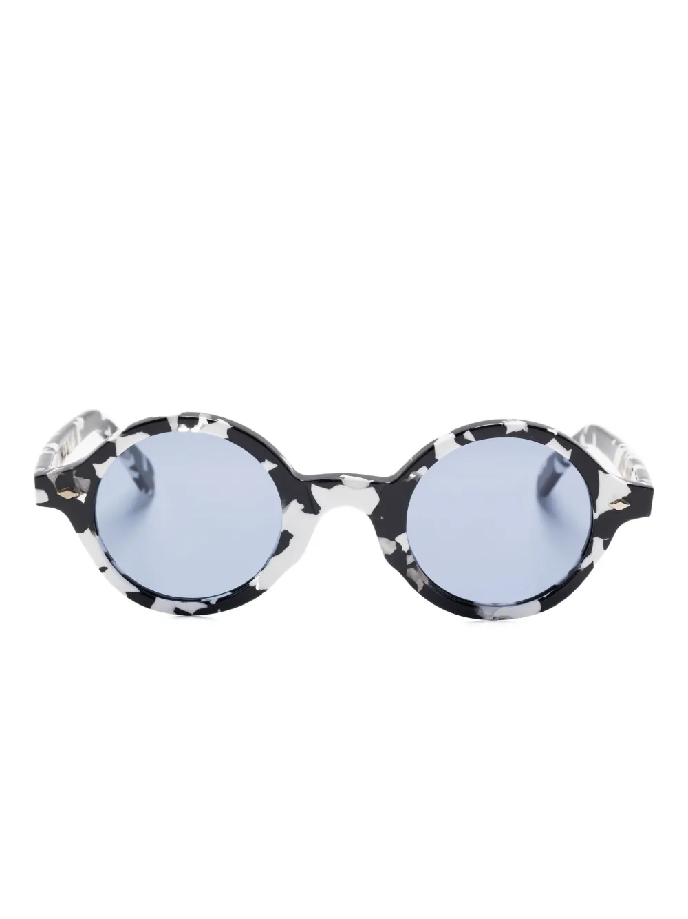 Family Affair Hopkins round-frame sunglasses Zwart