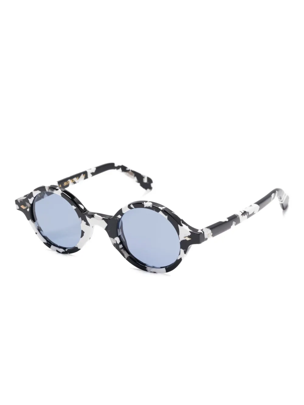 Family Affair Hopkins round-frame sunglasses Zwart