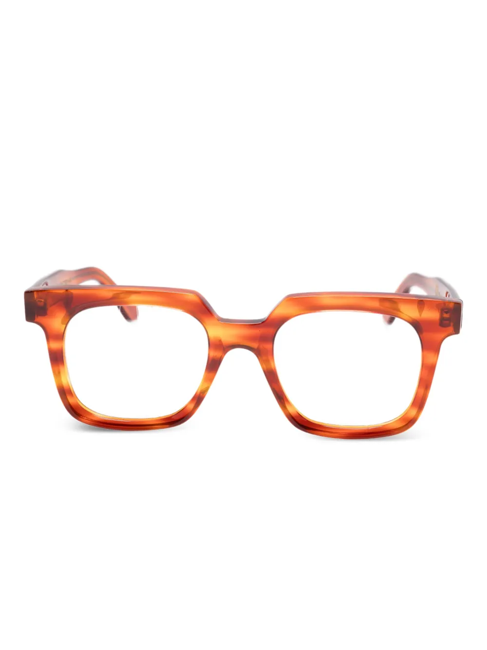 Family Affair Bowie square-frame glasses - ブラウン Family Affair Bowie square-frame glasses - ブラウン