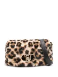 LIU JO leopard-print chain-strap bag - Neutrals