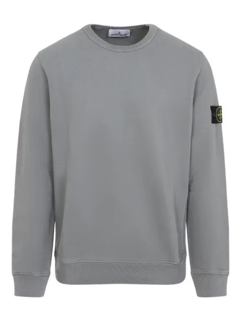 Stone Island Pullover mit Logo-Patch