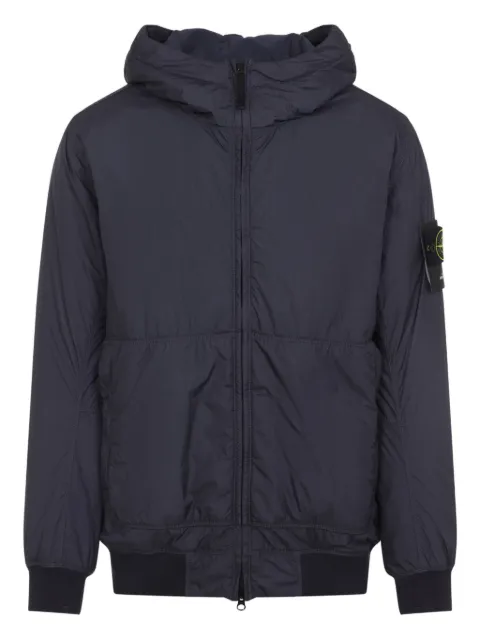 Stone Island hooded panelled coat