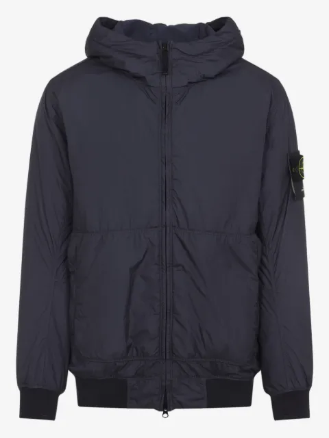 Stone Island hooded panelled coat