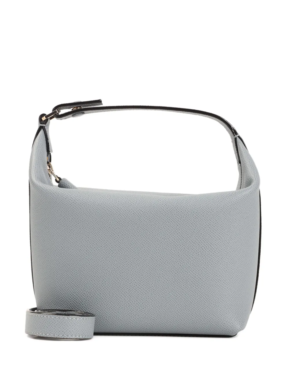 Valextra Mochi top-handle leather mini bag Blauw