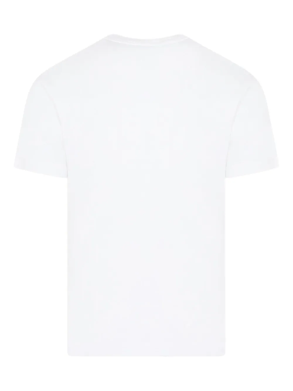 Stone Island T-shirt met logopatch Wit