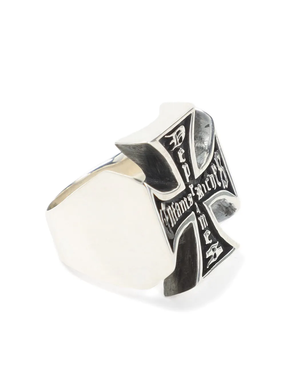 cross-embellished ring