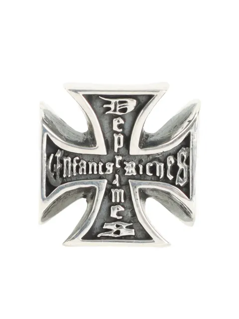 Enfants Riches Déprimés cross-embellished ring