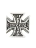 Enfants Riches Déprimés cross-embellished ring - Silver