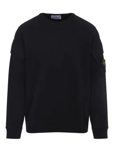 Stone Island pocket-detail crew neck sweatshirt