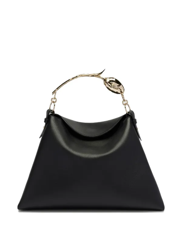 Erdem Large Bloom Bag in Black