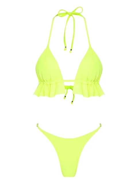 Amir Slama ruffled triangle bikini